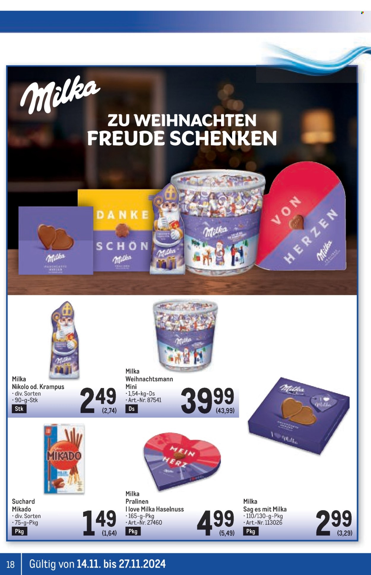 Angebote Metro - 14.11.2024 - 27.11.2024. Seite 18