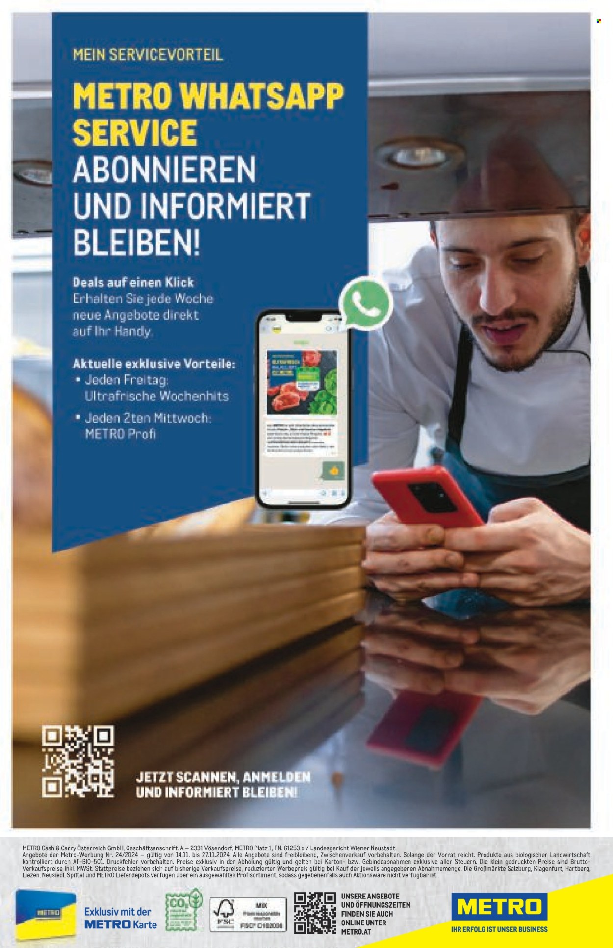 Angebote Metro - 14.11.2024 - 27.11.2024. Seite 32