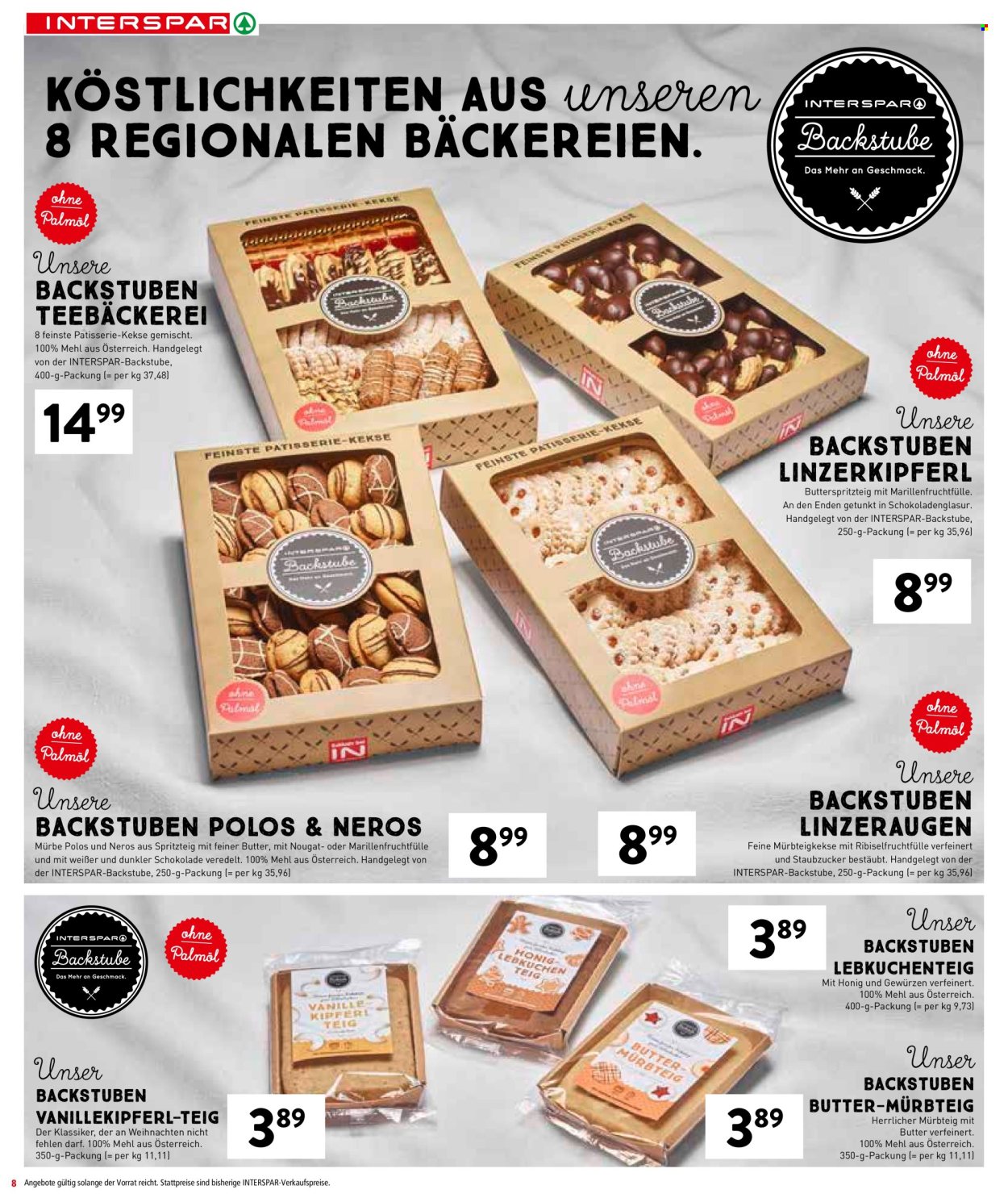 Angebote INTERSPAR - 14.11.2024 - 27.11.2024. Seite 8