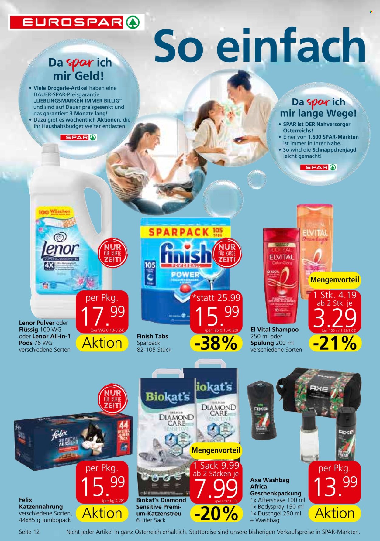 Angebote EUROSPAR - 14.11.2024 - 27.11.2024. Seite 12