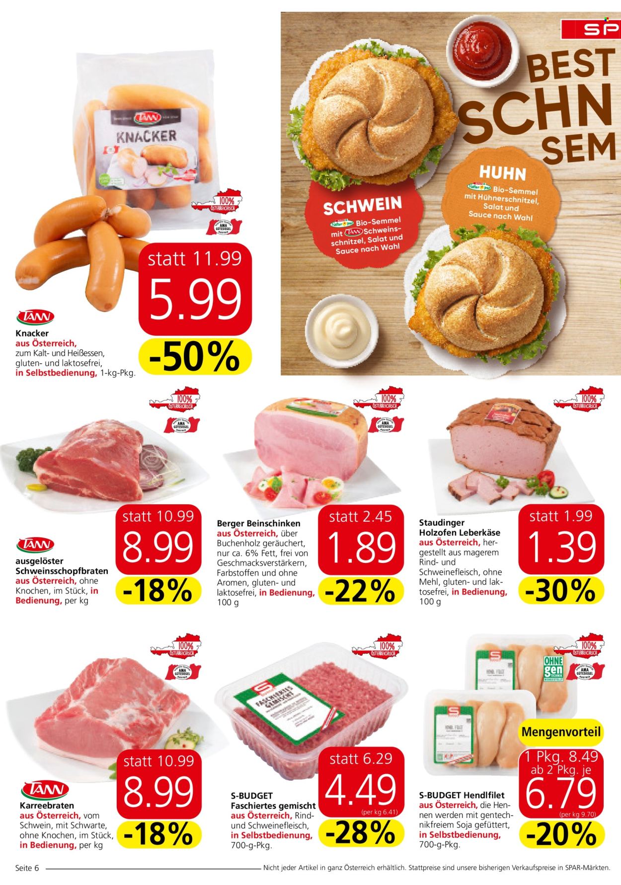 Angebote SPAR - 14.11.2024 - 27.11.2024. Seite 6