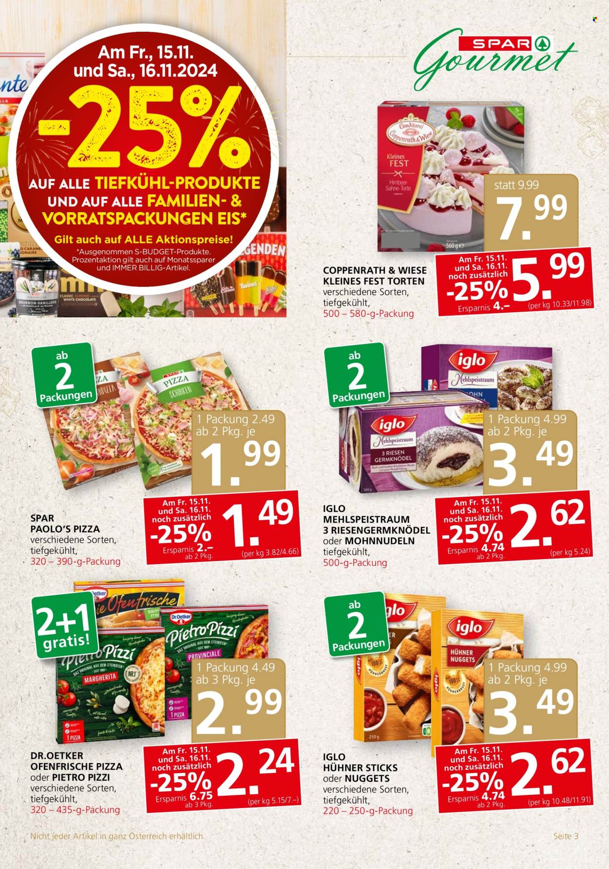 Angebote SPAR - 14.11.2024 - 27.11.2024. Seite 3