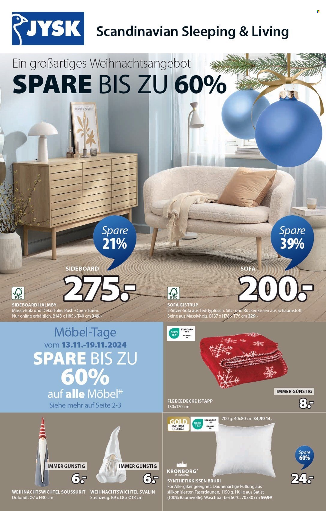 Angebote JYSK - 13.11.2024 - 3.12.2024. Seite 2