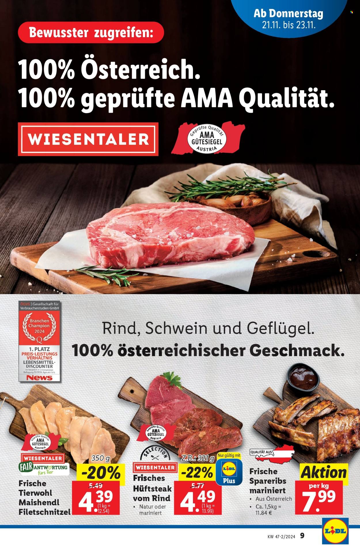 Angebote Lidl - 21.11.2024 - 27.11.2024. Seite 9