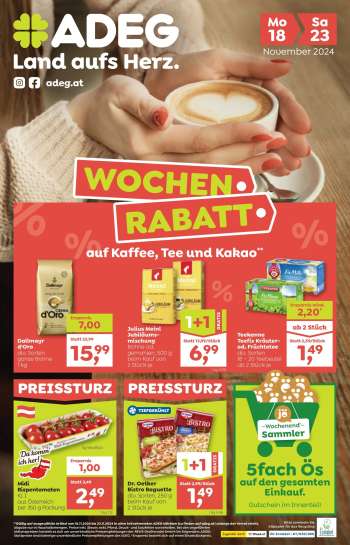 Angebote ADEG - 18.11.2024 - 23.11.2024.