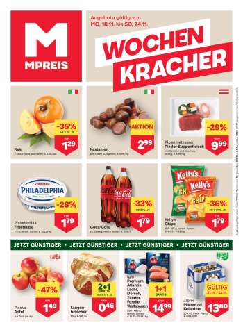 Angebote MPREIS - 18.11.2024 - 24.11.2024.