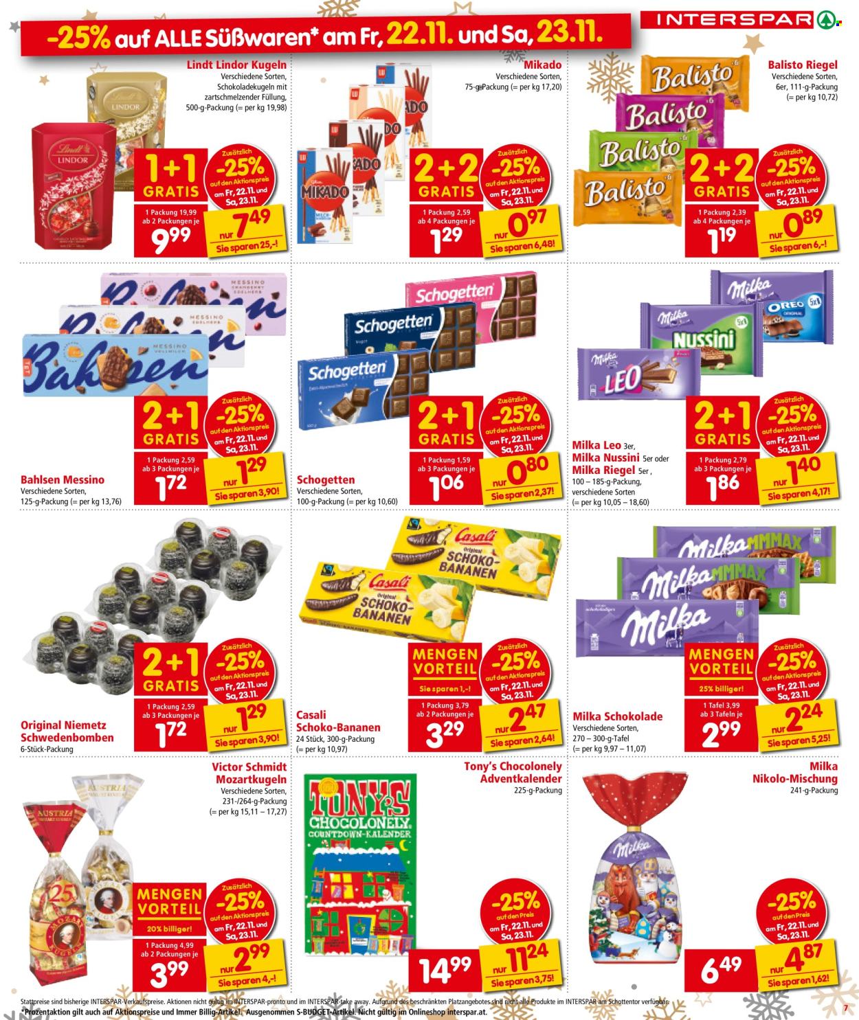 Angebote INTERSPAR - 21.11.2024 - 27.11.2024. Seite 8