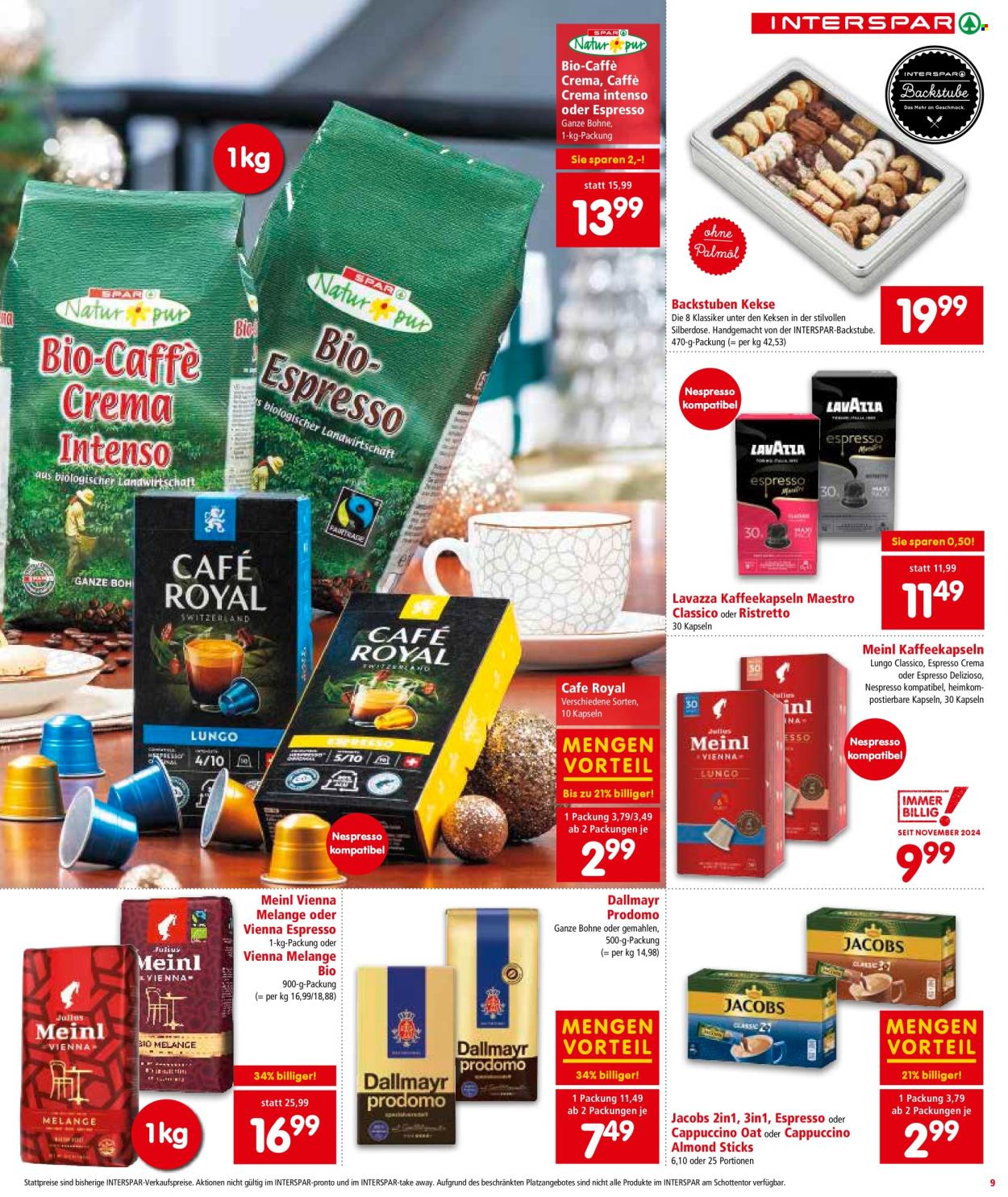 Angebote INTERSPAR - 21.11.2024 - 27.11.2024. Seite 10
