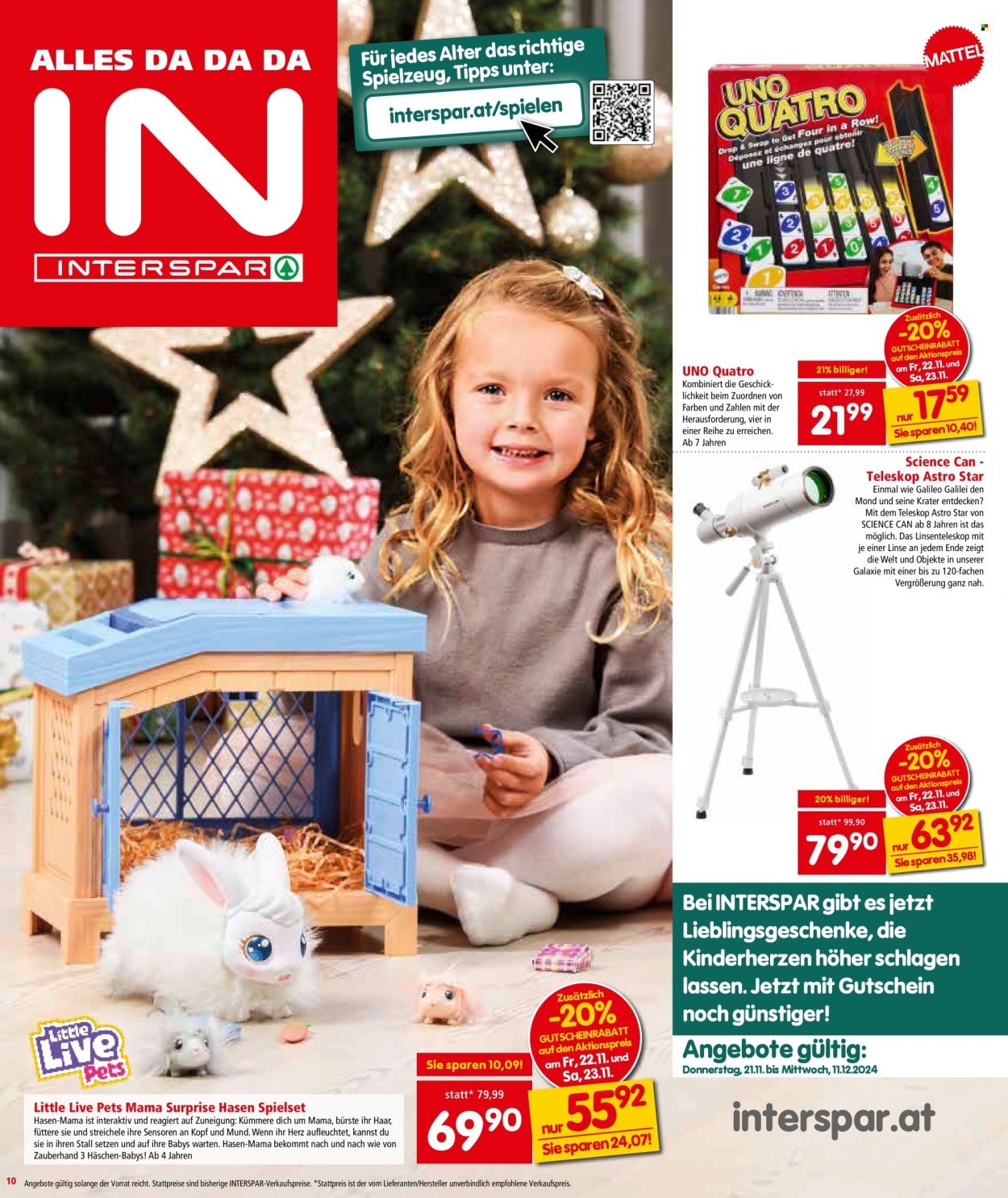 Angebote INTERSPAR - 21.11.2024 - 27.11.2024. Seite 11