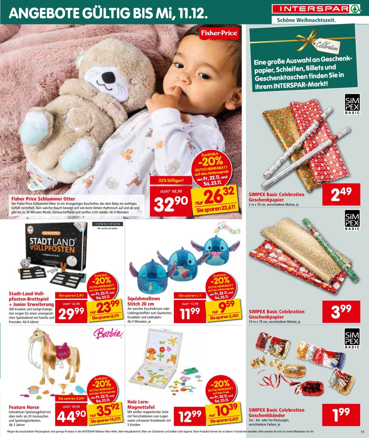 Angebote INTERSPAR - 21.11.2024 - 27.11.2024. Seite 12