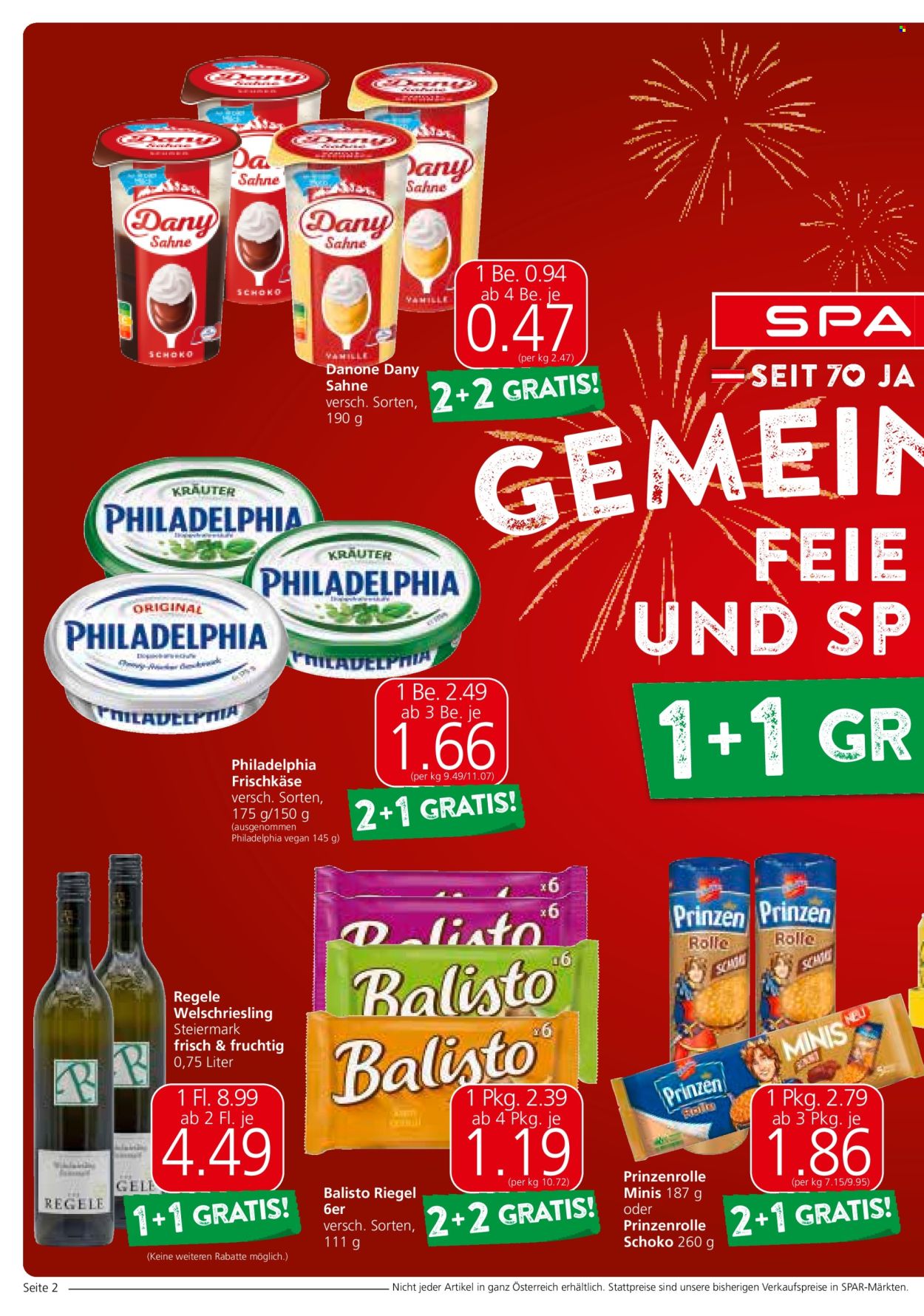Angebote SPAR - 21.11.2024 - 27.11.2024. Seite 2