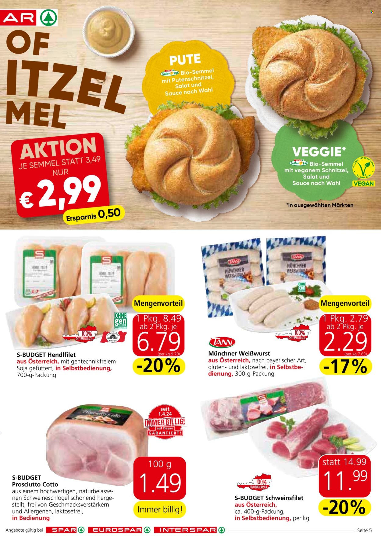Angebote SPAR - 21.11.2024 - 27.11.2024. Seite 5