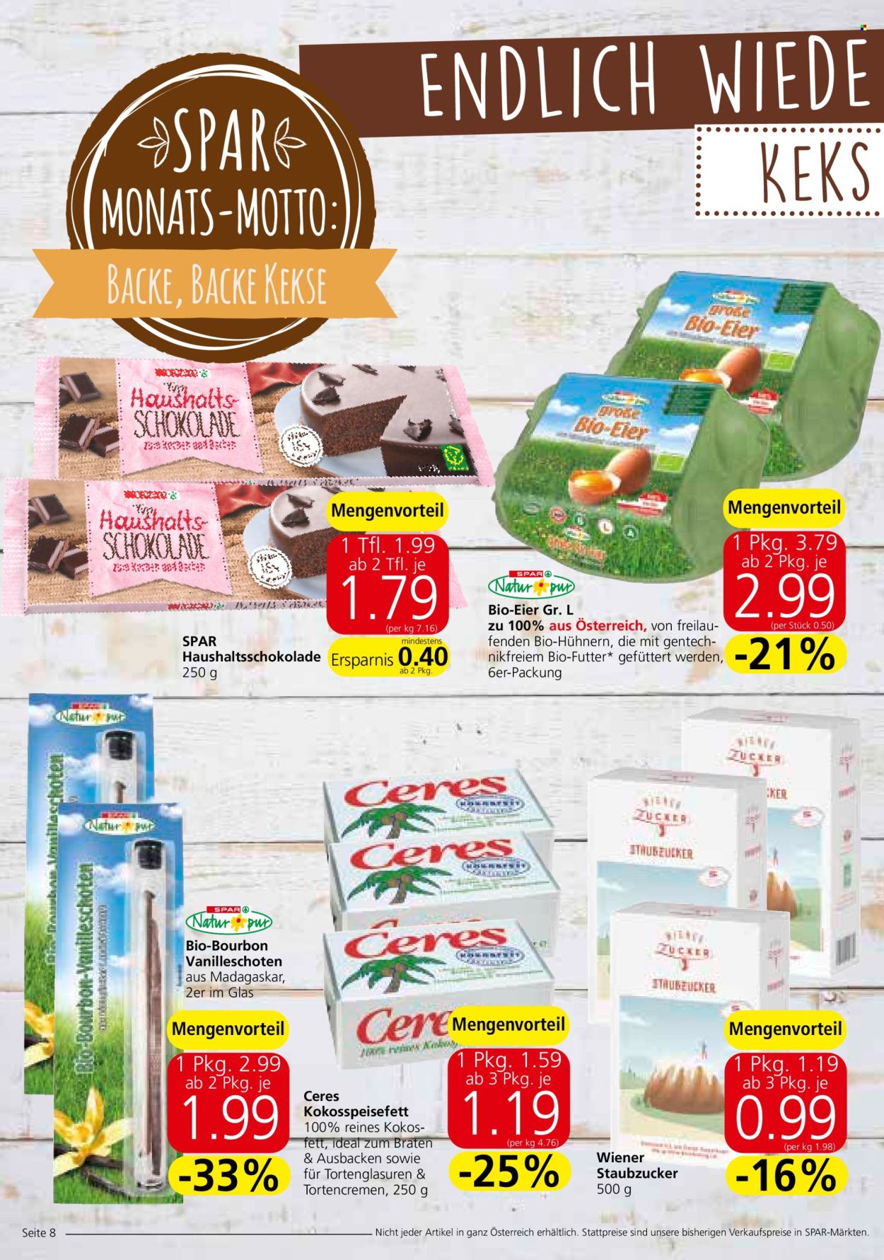 Angebote SPAR - 21.11.2024 - 27.11.2024. Seite 8