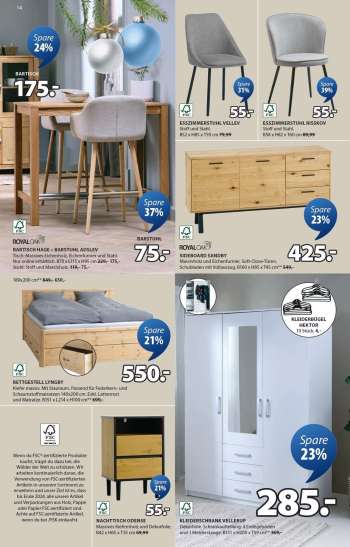 thumbnail - Kleiderschrank VELLERUP 151x200 weiß