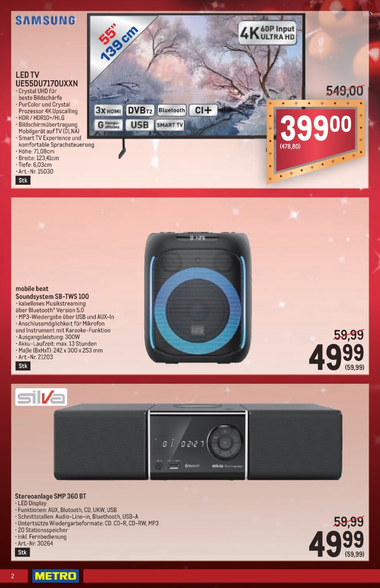Angebote Metro - 28.11.2024 - 24.12.2024. Seite 2