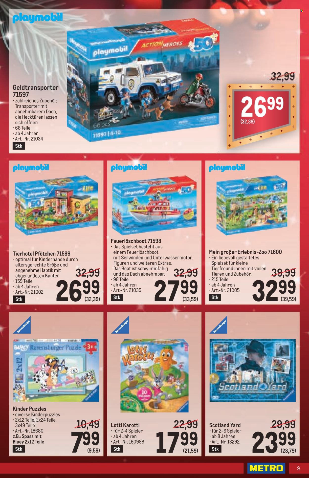 Angebote Metro - 28.11.2024 - 24.12.2024. Seite 9