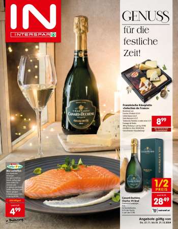 Angebote INTERSPAR - 21.11.2024 - 31.12.2024.