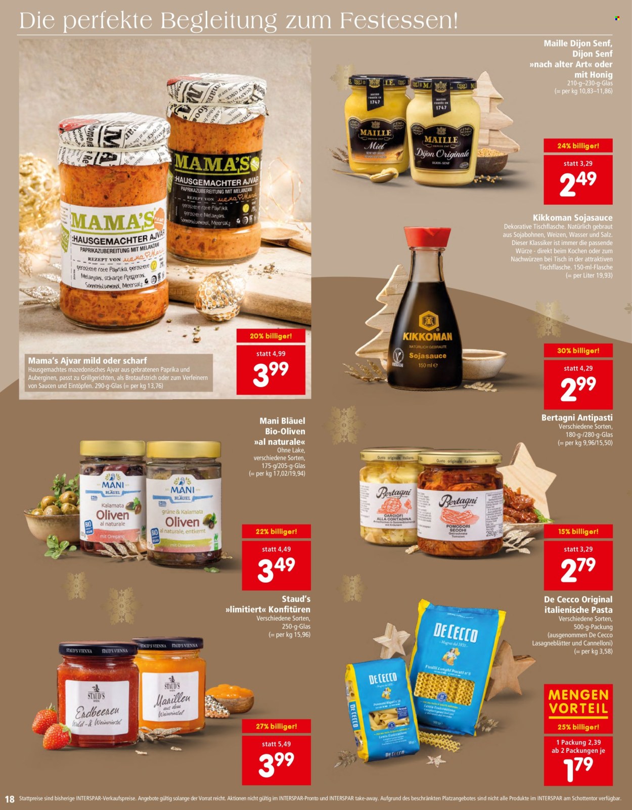 Angebote INTERSPAR - 21.11.2024 - 31.12.2024. Seite 18