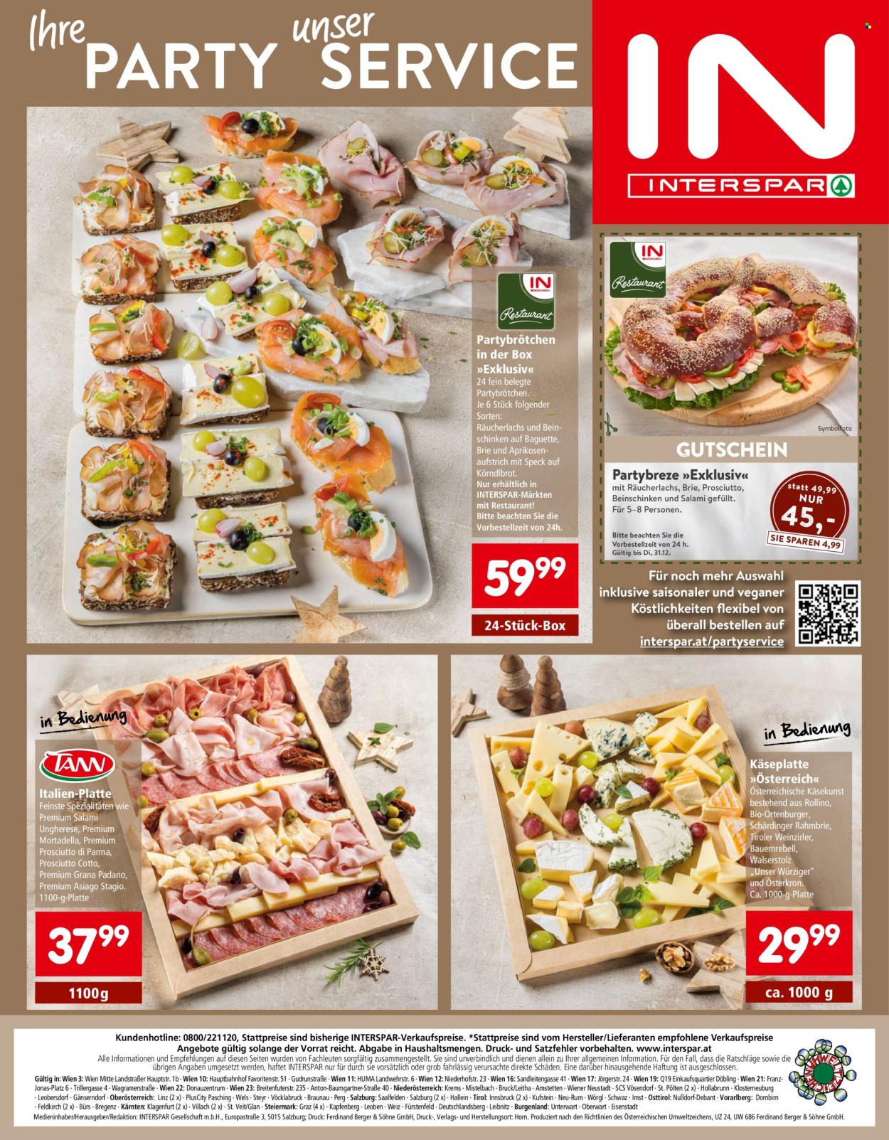 Angebote INTERSPAR - 21.11.2024 - 31.12.2024. Seite 20