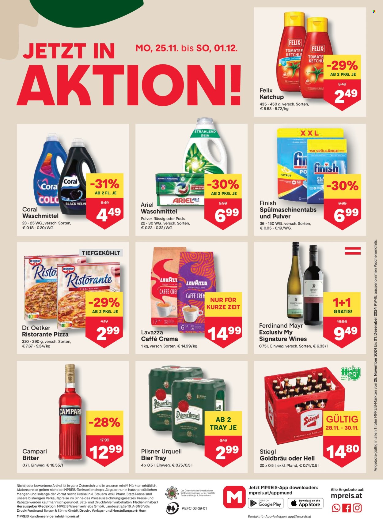 Angebote MPREIS - 25.11.2024 - 1.12.2024. Seite 8