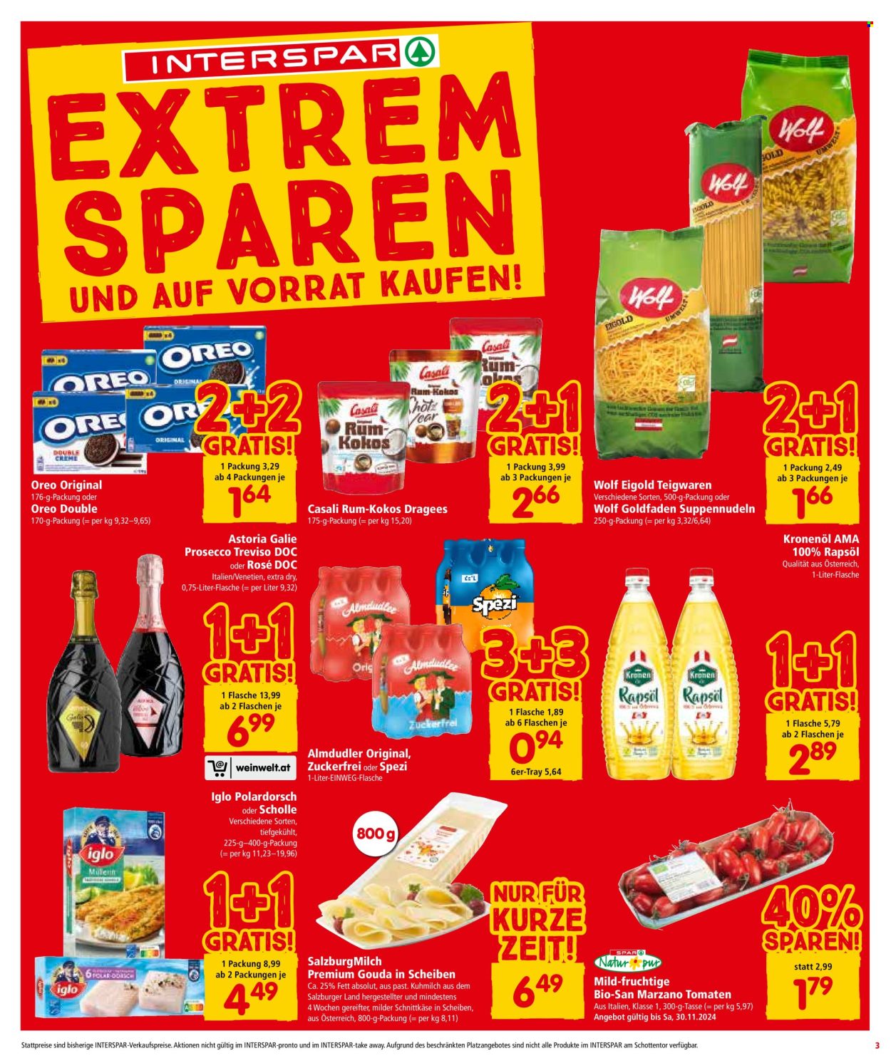 Angebote INTERSPAR - 28.11.2024 - 11.12.2024. Seite 3