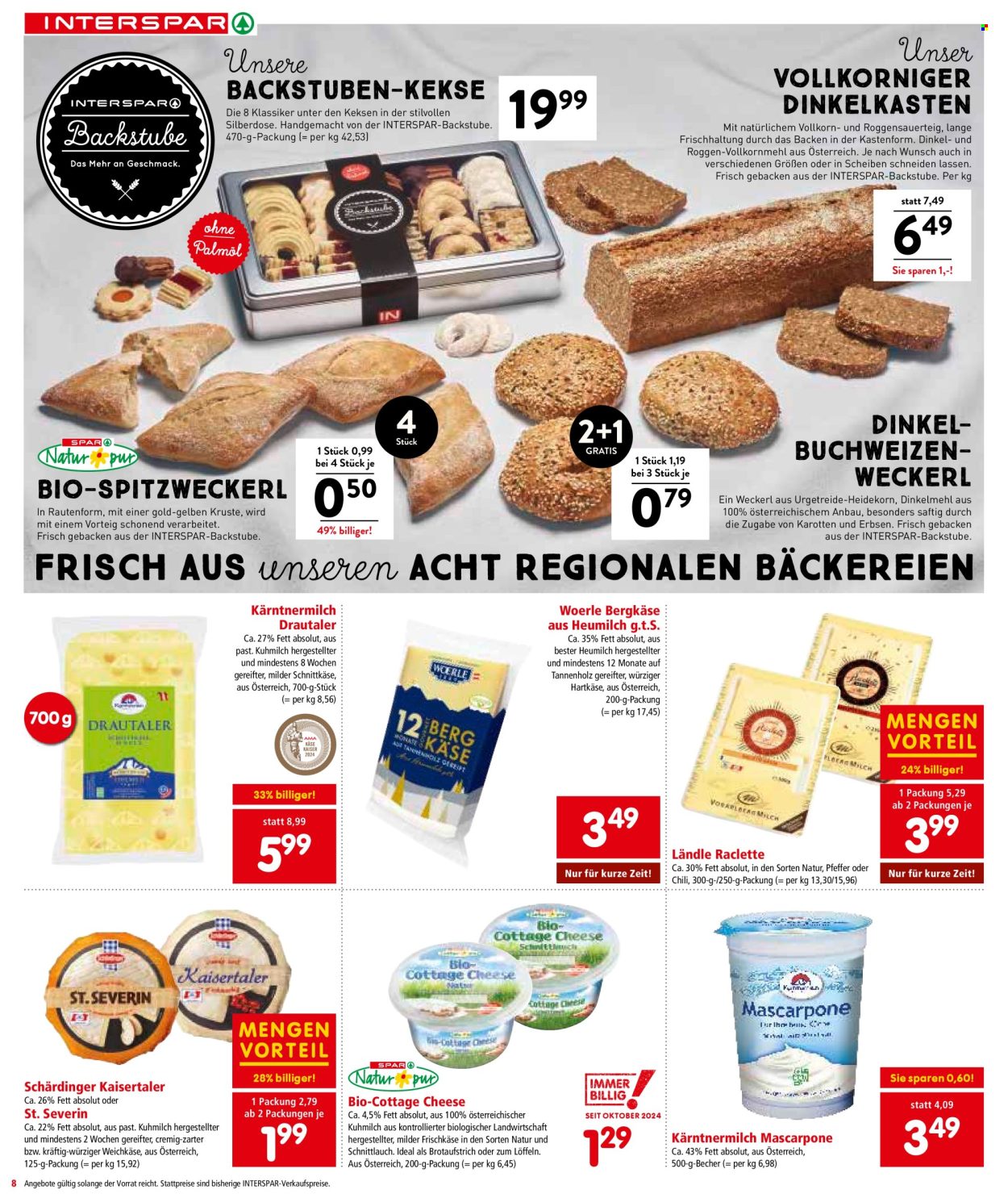 Angebote INTERSPAR - 28.11.2024 - 11.12.2024. Seite 8