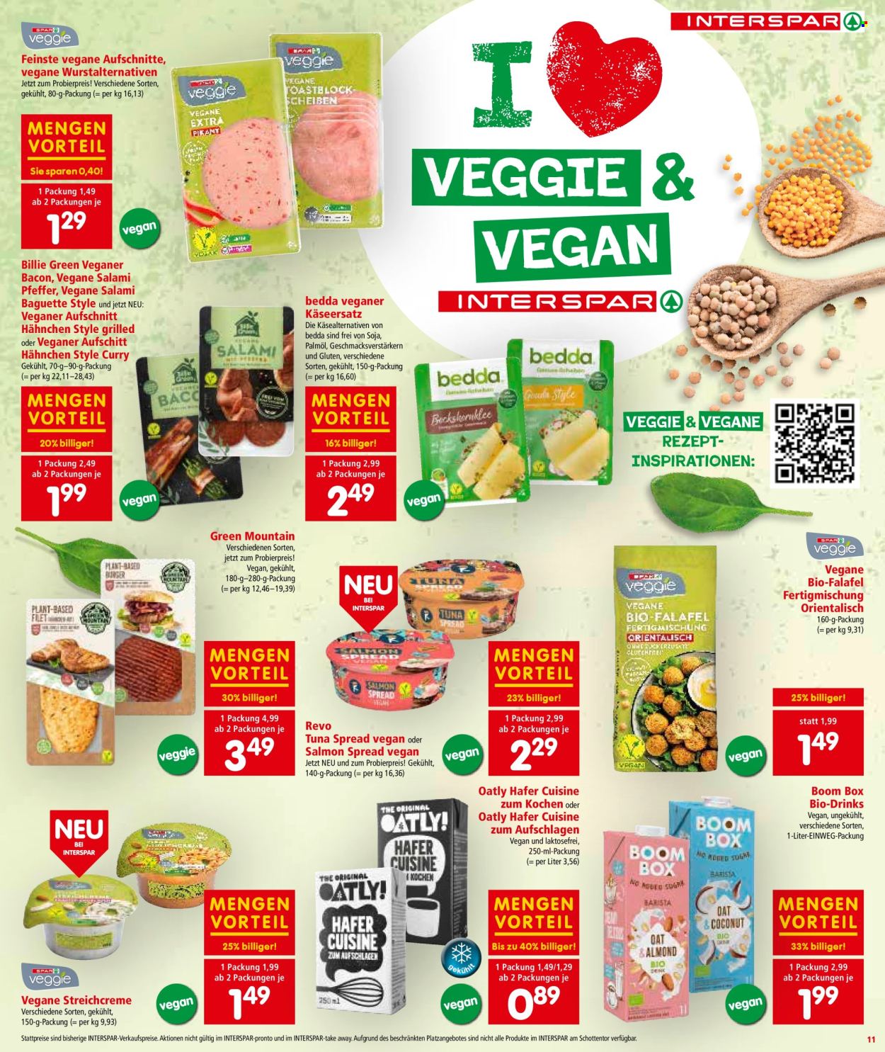 Angebote INTERSPAR - 28.11.2024 - 11.12.2024. Seite 11