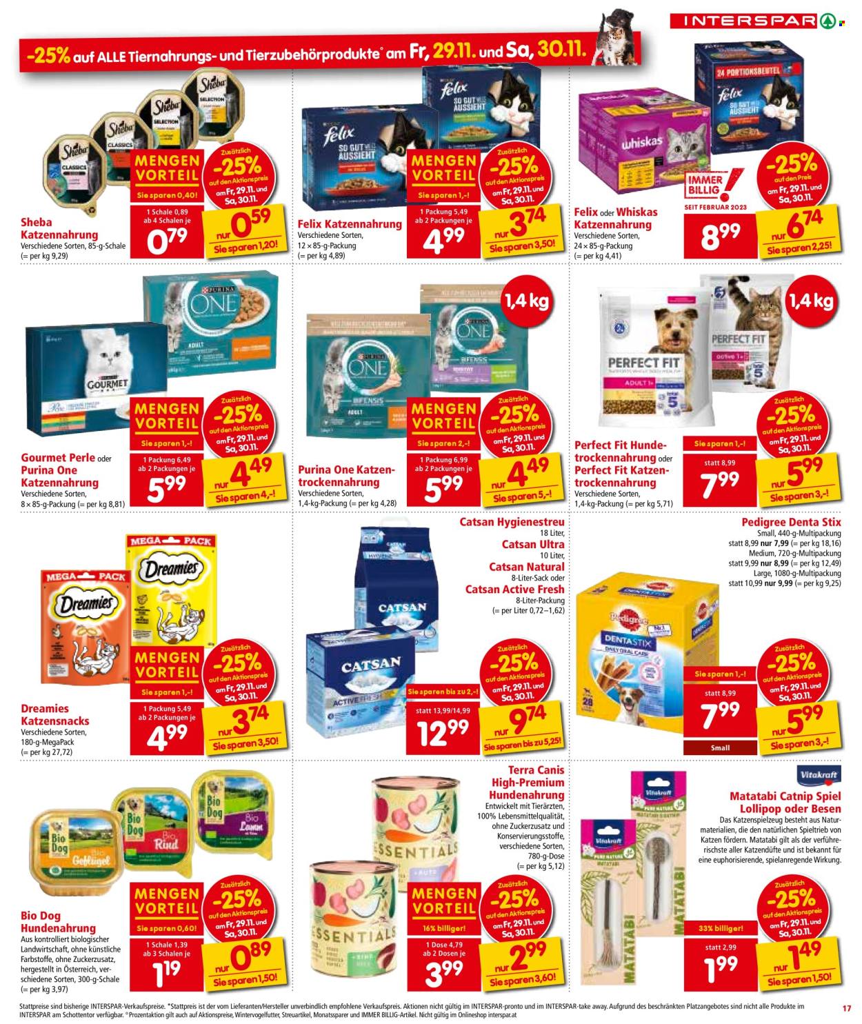 Angebote INTERSPAR - 28.11.2024 - 11.12.2024. Seite 17