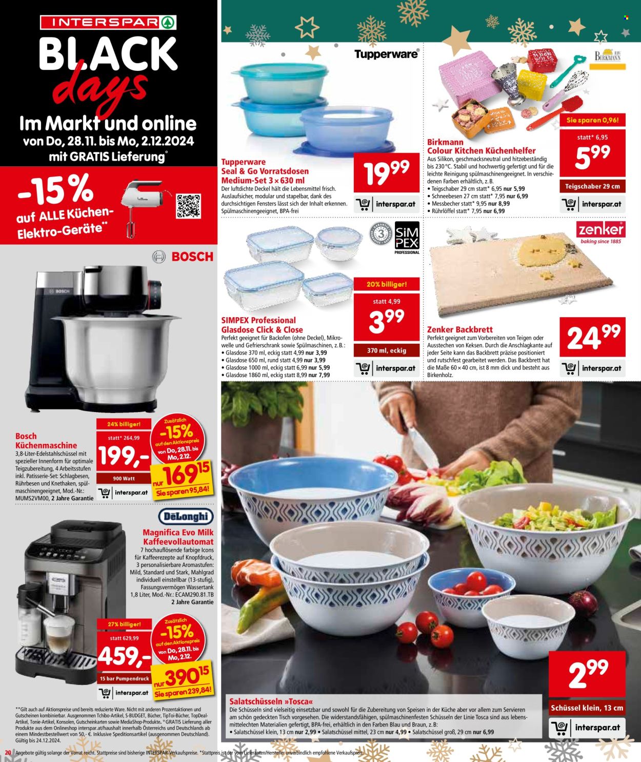 Angebote INTERSPAR - 28.11.2024 - 11.12.2024. Seite 20