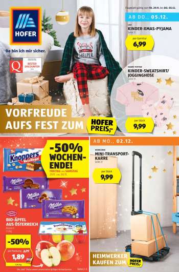 Angebote Hofer - 29.11.2024 - 5.12.2024.