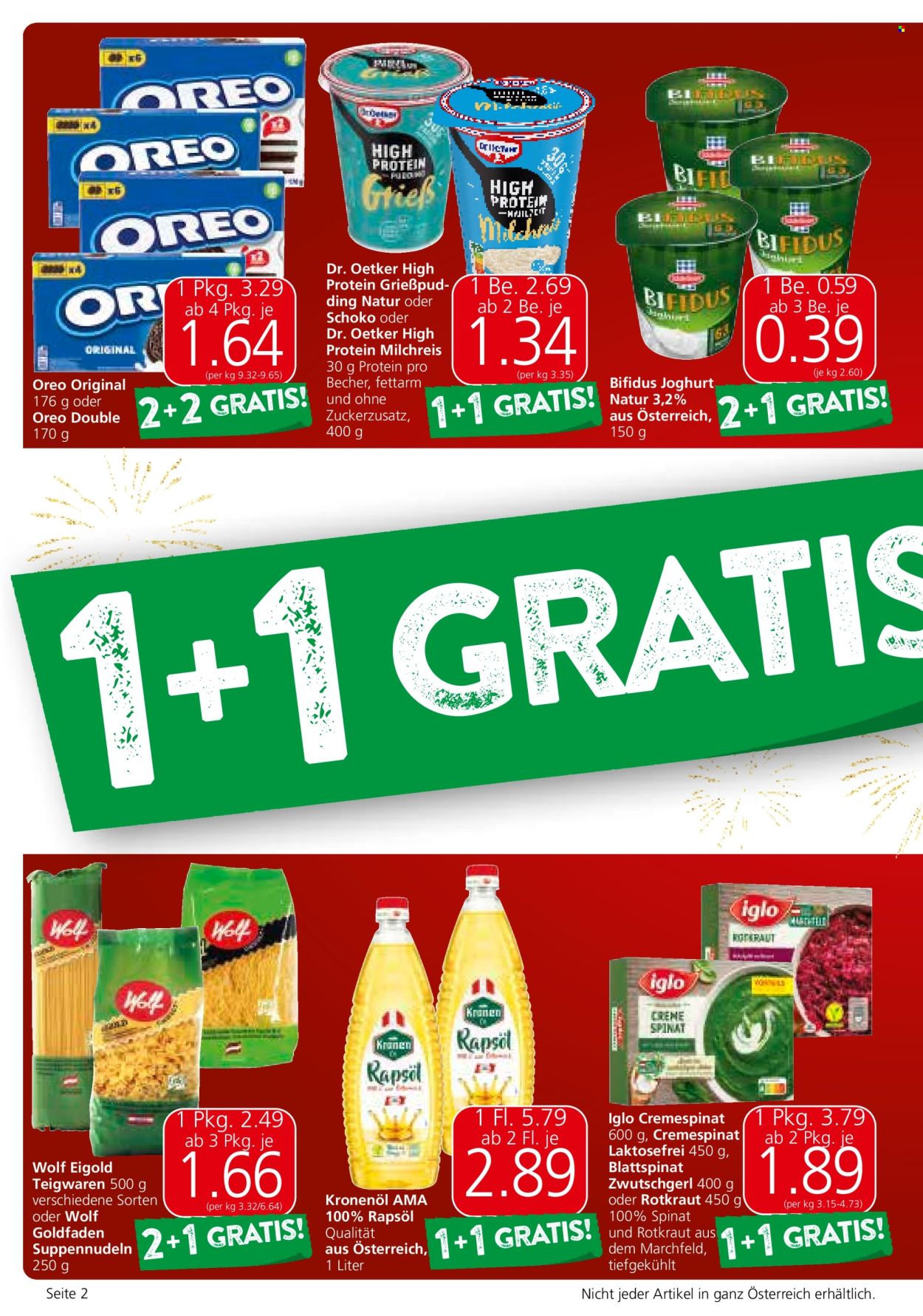 Angebote EUROSPAR - 28.11.2024 - 11.12.2024. Seite 2