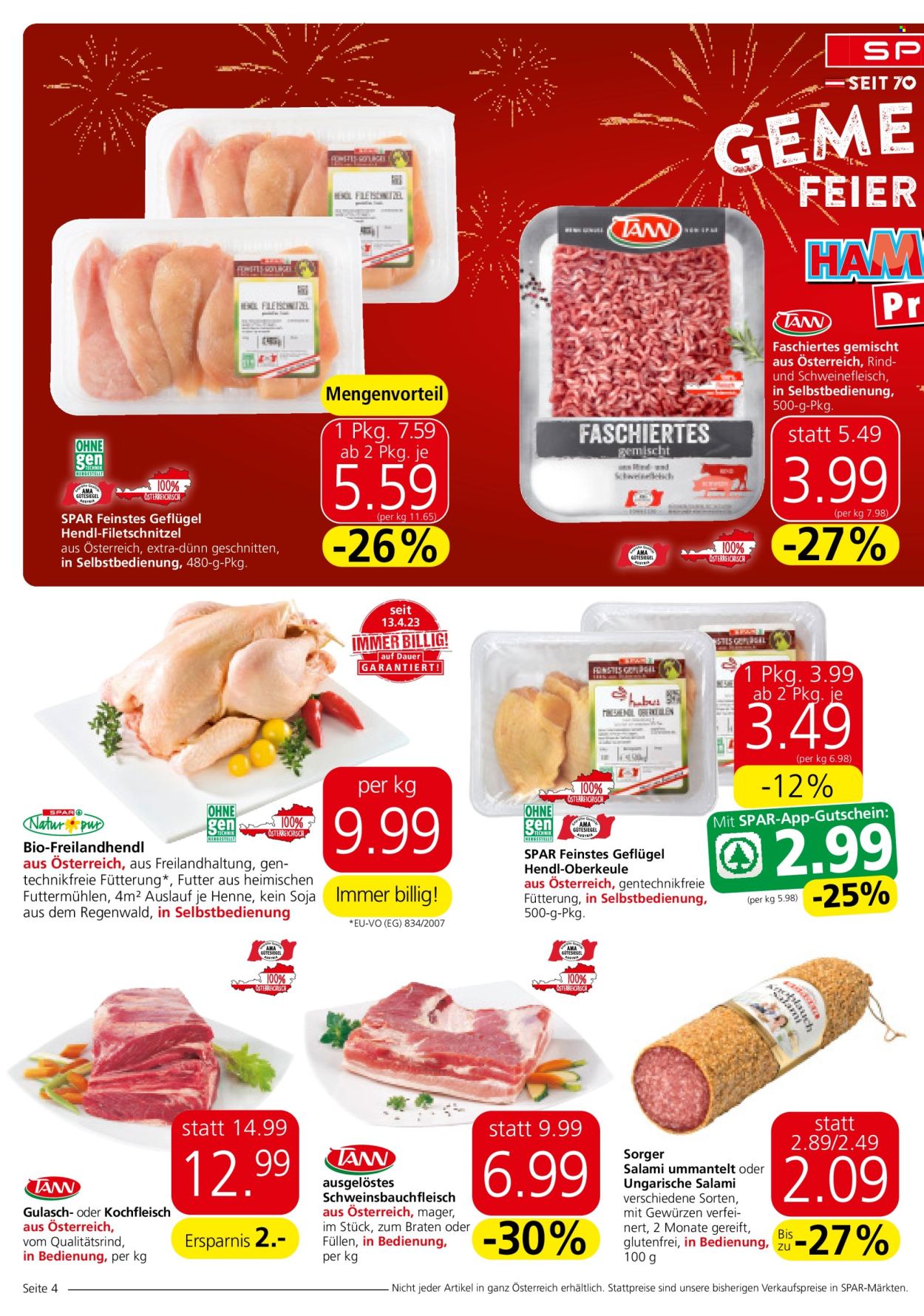 Angebote SPAR - 28.11.2024 - 11.12.2024. Seite 4