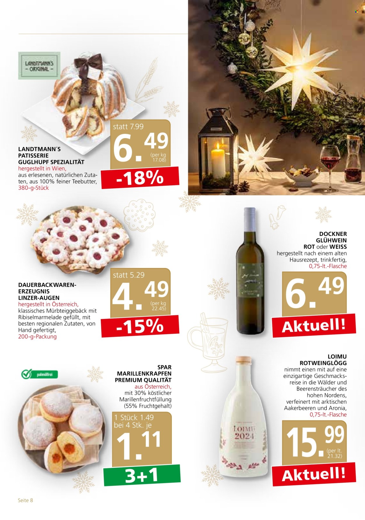 Angebote SPAR - 28.11.2024 - 11.12.2024. Seite 8