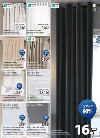 thumbnail - Plissee BOKN 60x130cm grau up/down