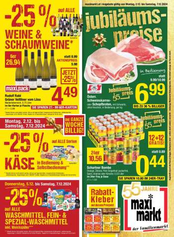 Angebote Maximarkt - 2.12.2024 - 7.12.2024.
