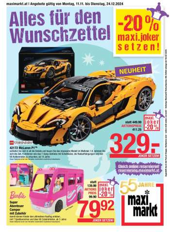 Angebote Maximarkt - 11.11.2024 - 24.12.2024.