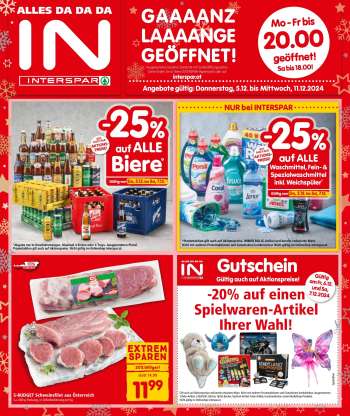 Angebote INTERSPAR - 5.12.2024 - 11.12.2024.