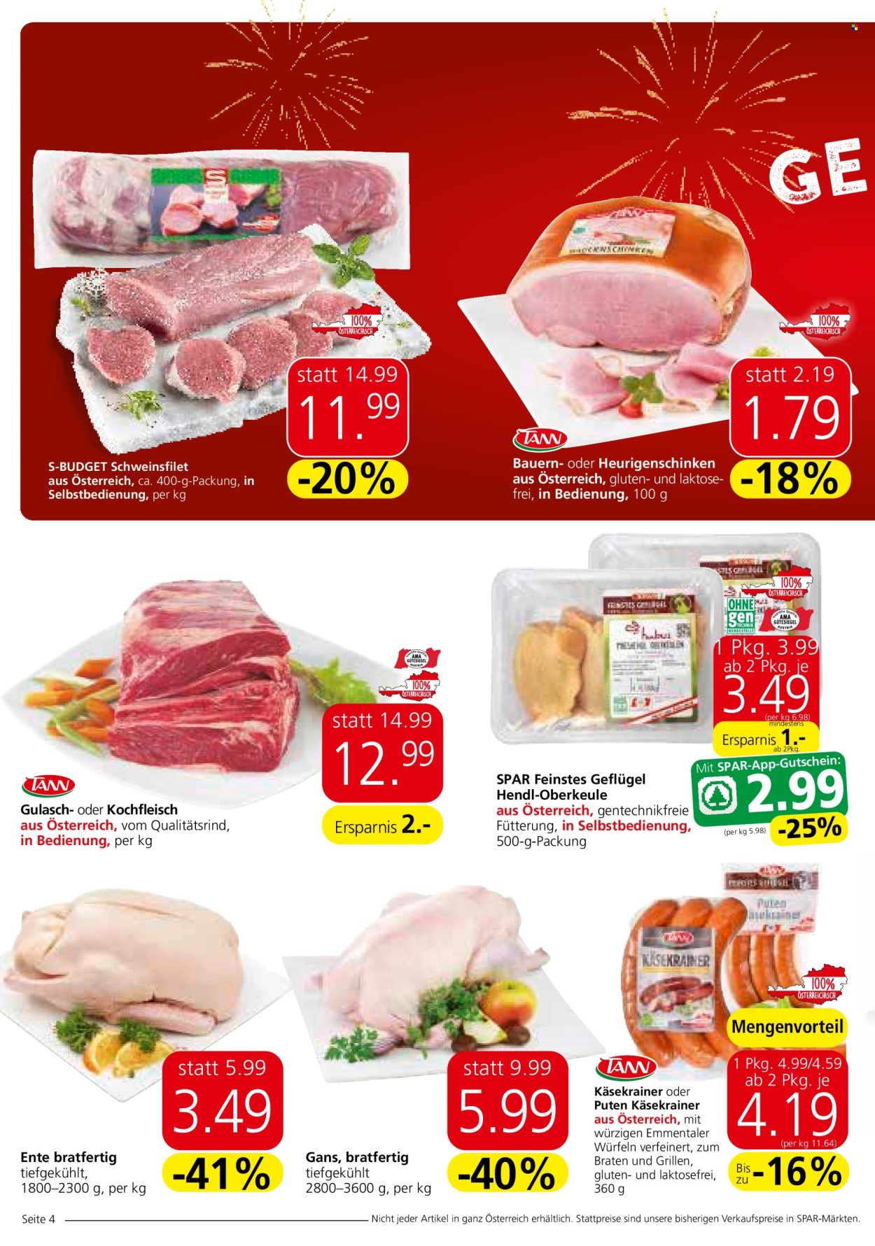 Angebote SPAR - 5.12.2024 - 11.12.2024. Seite 4