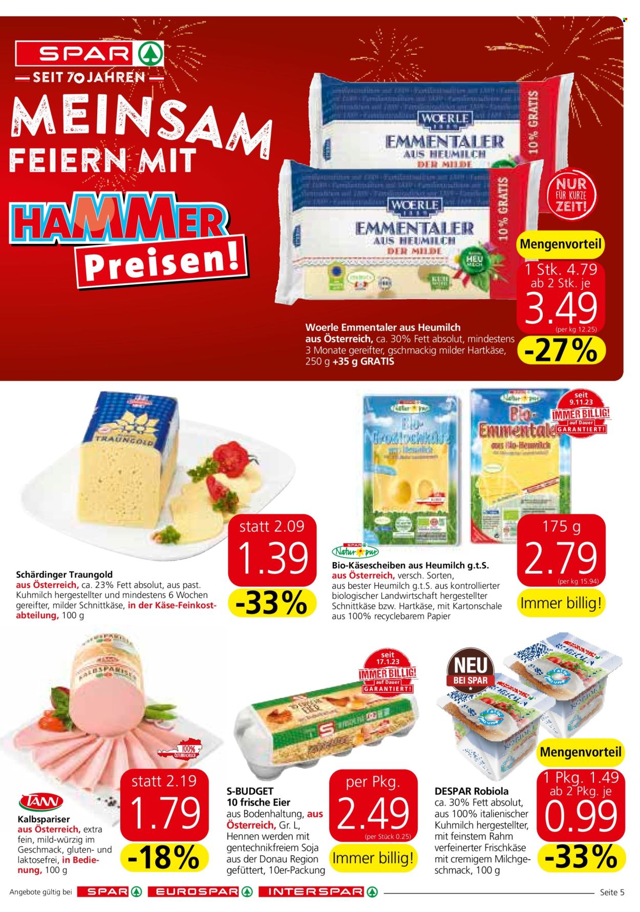 Angebote SPAR - 5.12.2024 - 11.12.2024. Seite 5