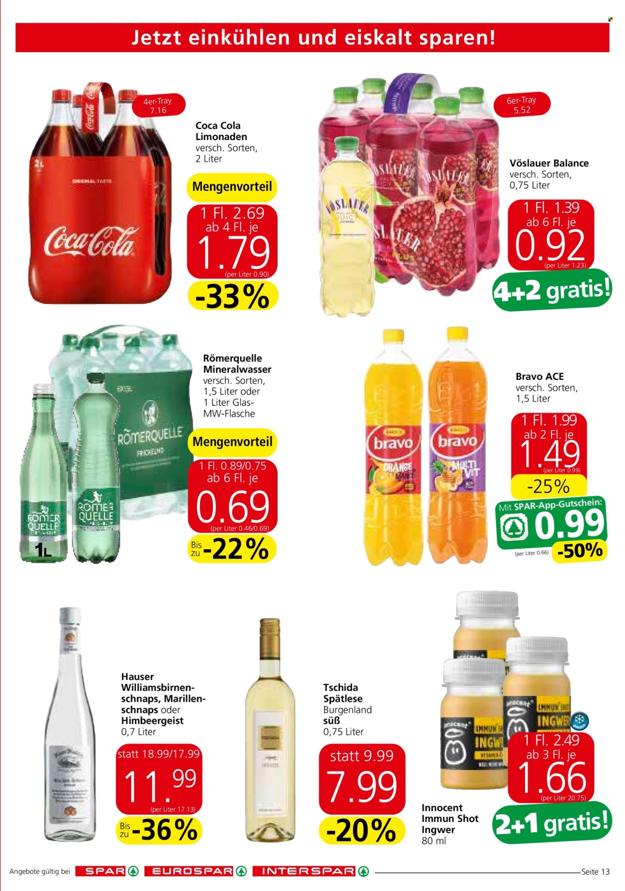Angebote SPAR - 5.12.2024 - 11.12.2024. Seite 13
