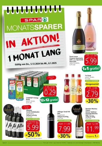 Angebote SPAR - 5.12.2024 - 8.1.2025.