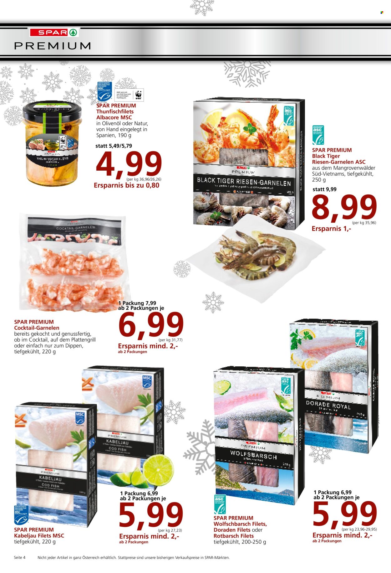 Angebote SPAR - 5.12.2024 - 8.1.2025. Seite 4