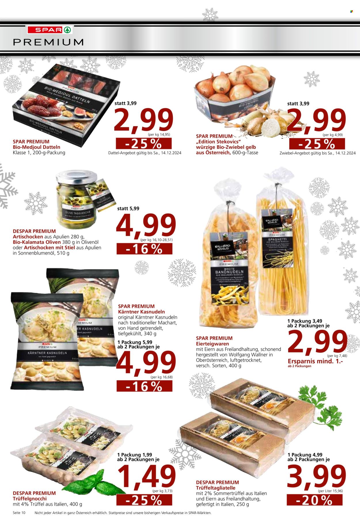 Angebote SPAR - 5.12.2024 - 8.1.2025. Seite 10