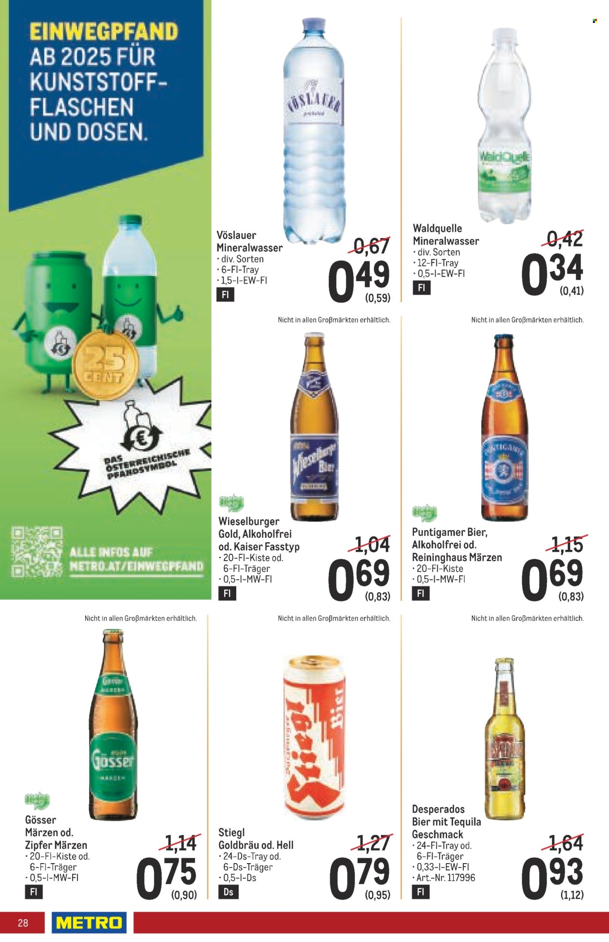Angebote Metro - 12.12.2024 - 8.1.2025. Seite 28