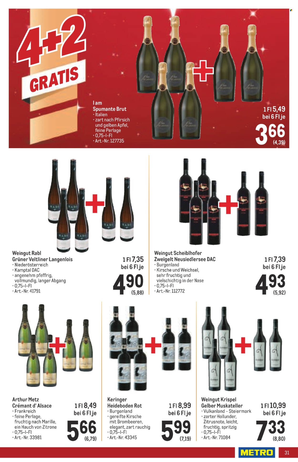 Angebote Metro - 12.12.2024 - 8.1.2025. Seite 31