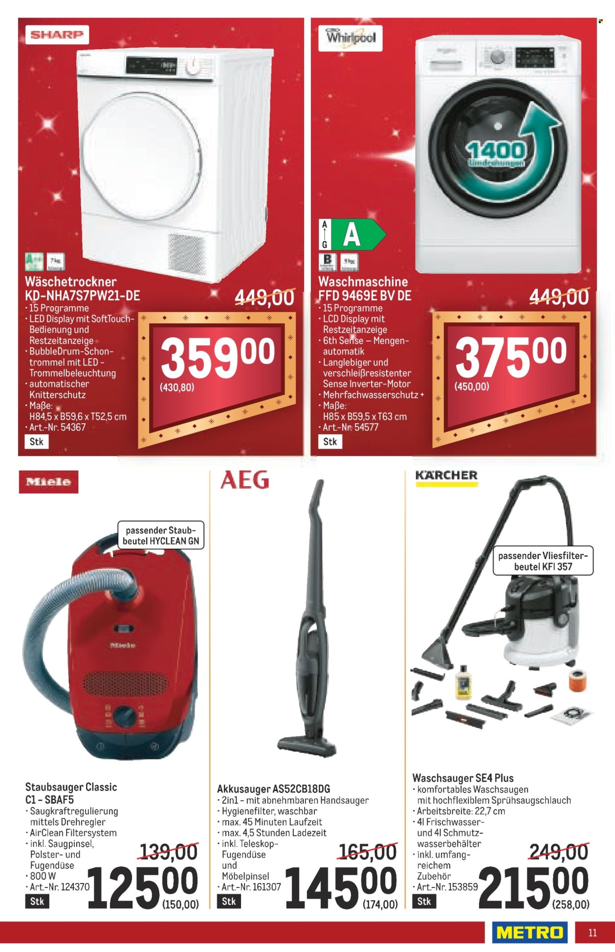 Angebote Metro - 5.12.2024 - 8.1.2025. Seite 11