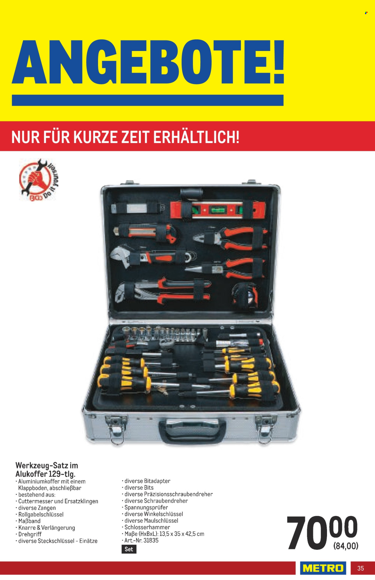 Angebote Metro - 5.12.2024 - 8.1.2025. Seite 35