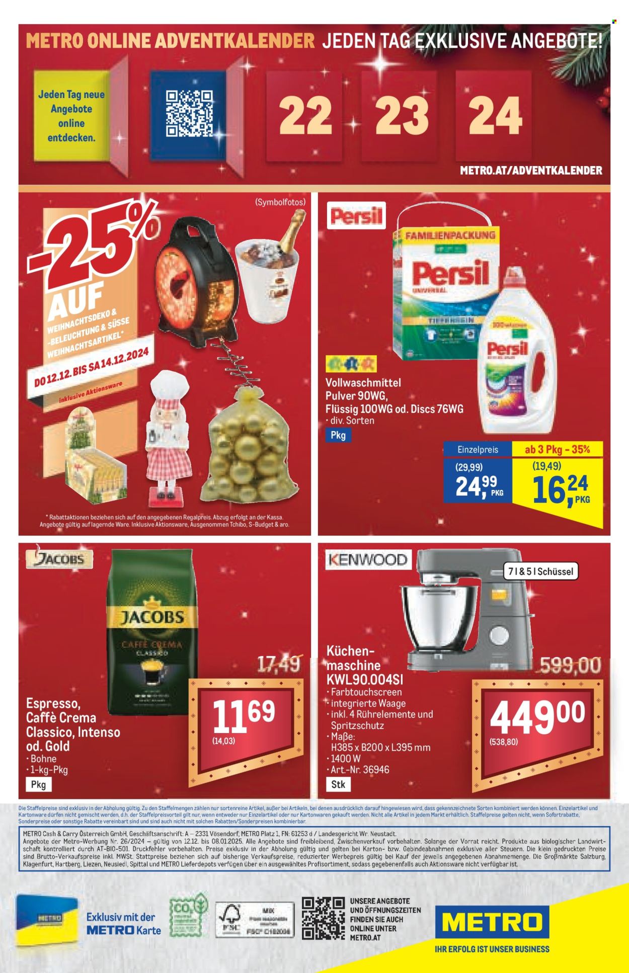 Angebote Metro - 5.12.2024 - 8.1.2025. Seite 36