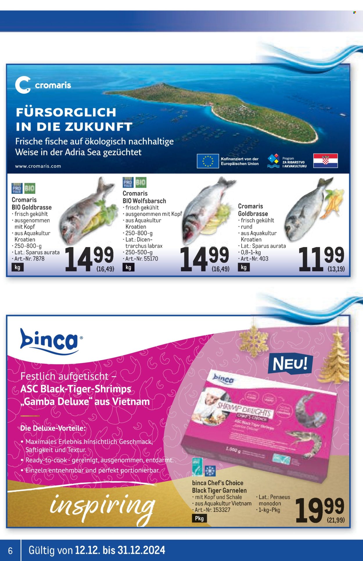 Angebote Metro - 12.12.2024 - 31.12.2024. Seite 6