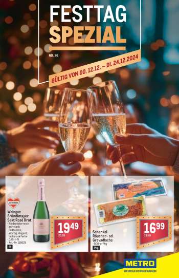 Angebote Metro - 12.12.2024 - 24.12.2024.